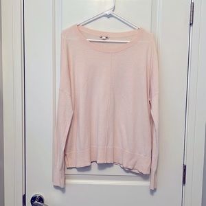 Gap pale pink oversized sweater